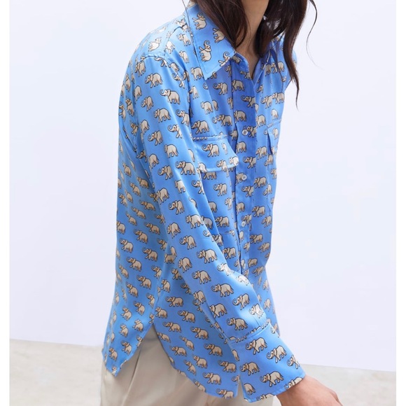 Zara Elephant Blouse